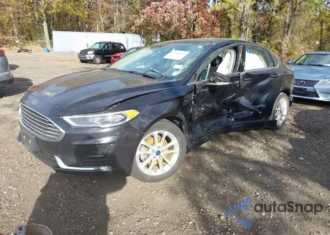 2020 Ford Fusion Hybrid Sel from USA, damaged, VIN 3FA6P0MU4LR252525